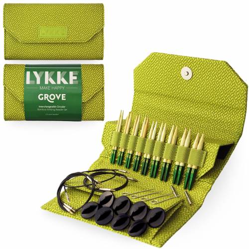 LYKKE: Driftwood Interchangeable Circular Needle Set – Knitters Without  Borders LLC