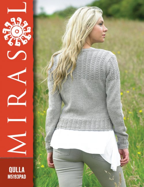 Model photograph of "Mirasol Qulla Sweater (M5193)"