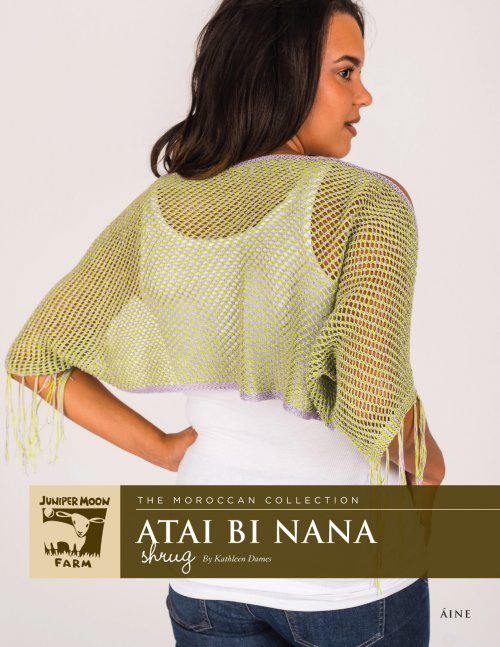 Model photograph of "Atai Bi Nana Shrug"