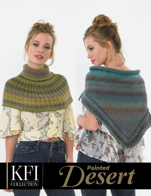 image preview of design 'Monet Shoulder Cover & Triangular Shawl'