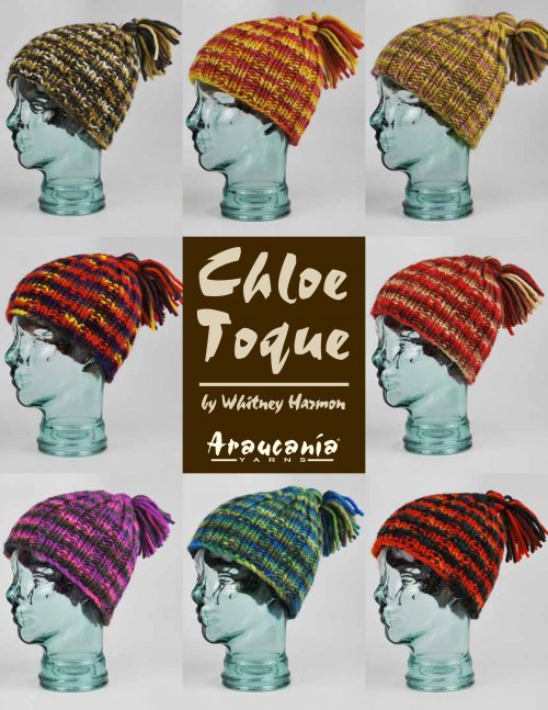 Model photograph of "Tierra del Fuego - Chloe Toque"