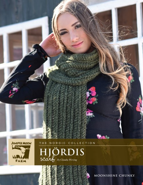 Model photograph of "Hjordis"