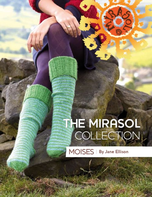 Model photograph of "Moises Socks"