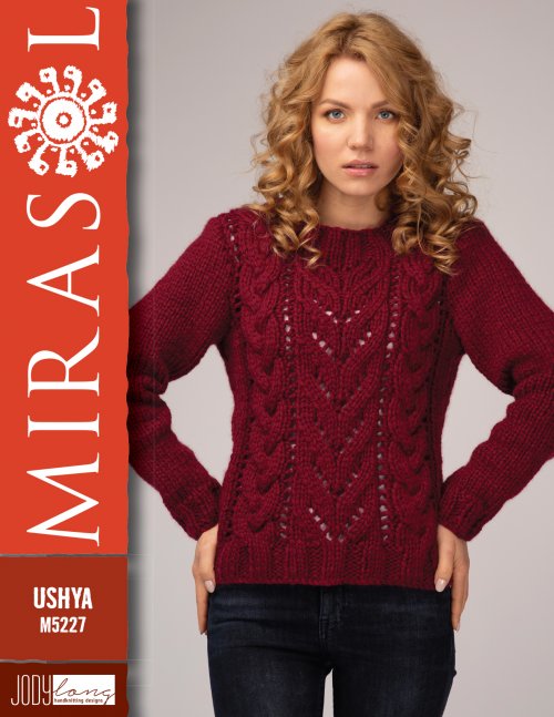 Model photograph of "Fiorella Sweater"