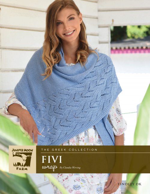 Model photograph of "Fivi Wrap"