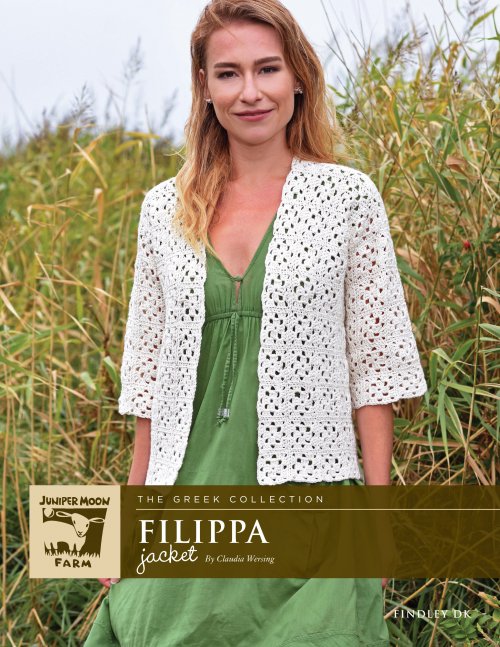 Model photograph of "Filippa Jacket"