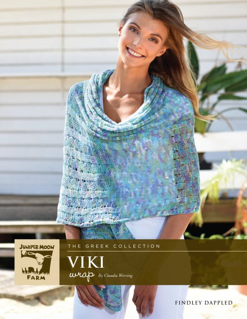 Model photograph of "Viki Wrap"