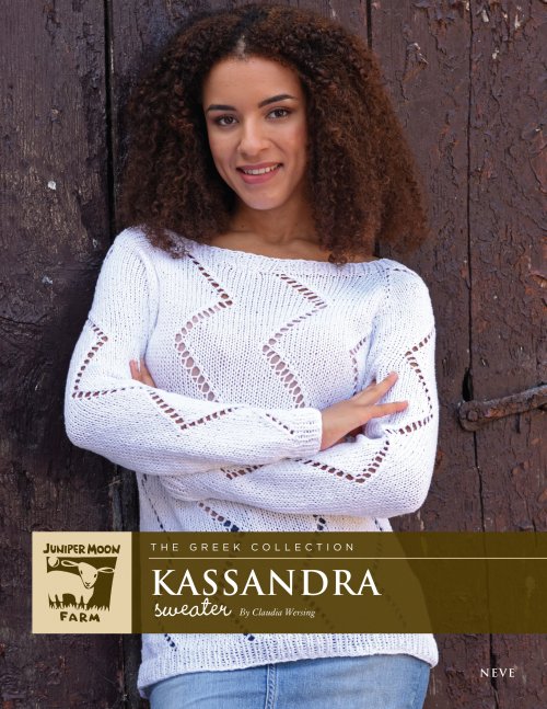 Model photograph of "Kassandra Sweater"