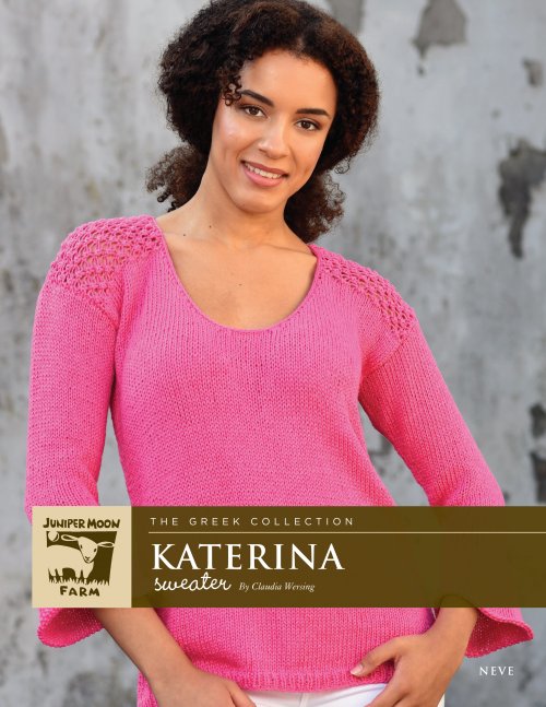 Model photograph of "Katerina Sweater"
