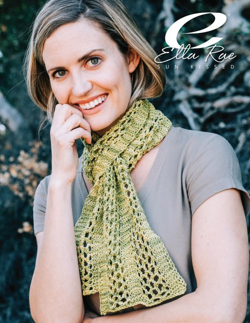 Model photograph of "Sonoma Scarf"