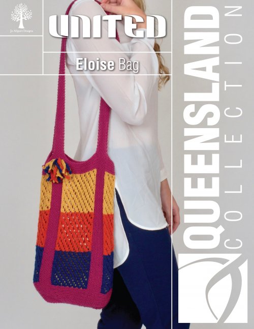 Model photograph of "Eloise Bag"