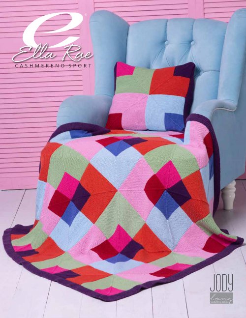 image preview of design 'Stained Glass Blanket & Cushion'