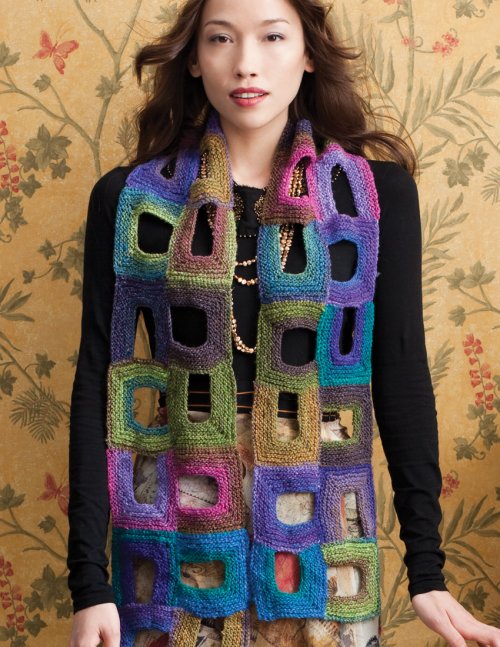 image preview of design '01 - Puzzle Scarf'