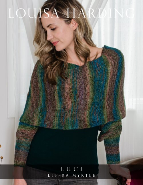 Model photograph of "Myrtle Sweater"