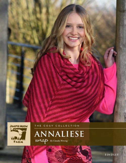 Model photograph of "Annaliese Wrap"