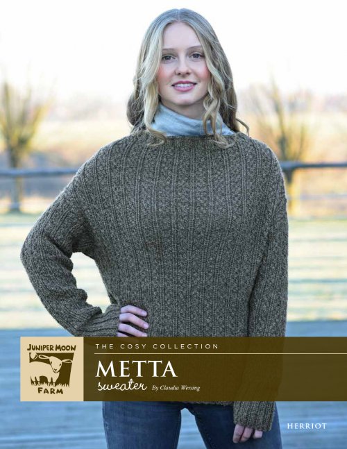 Model photograph of "Metta Sweater"
