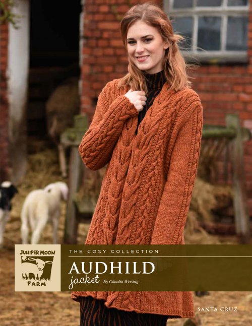 Model photograph of "Audhild Jacket"