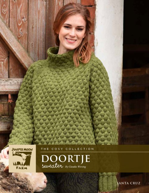 Model photograph of "Doortje Sweater"