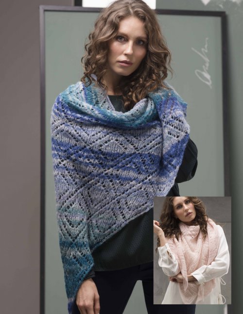 image preview of design 'G0425 + G0425B - Shawl'