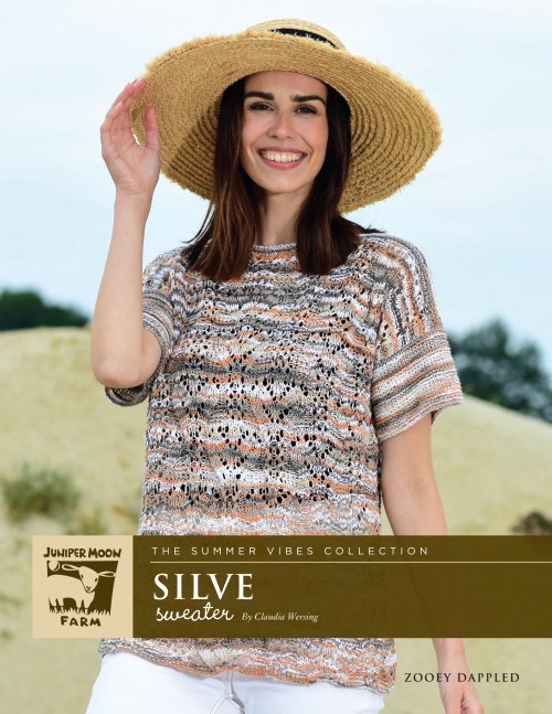 Model photograph of "Silve Sweater"