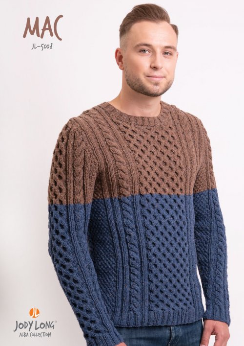 Model photograph of "Mac Sweater"