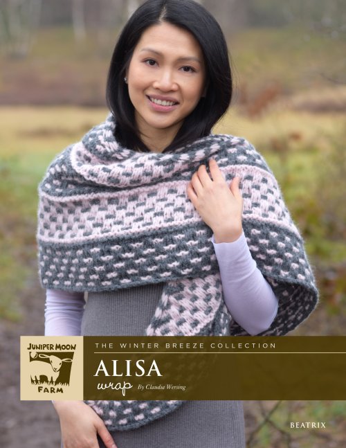 Model photograph of "Alisa Wrap"