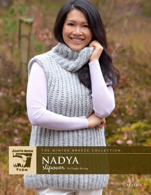 Model photograph of "Nadya Slipover"