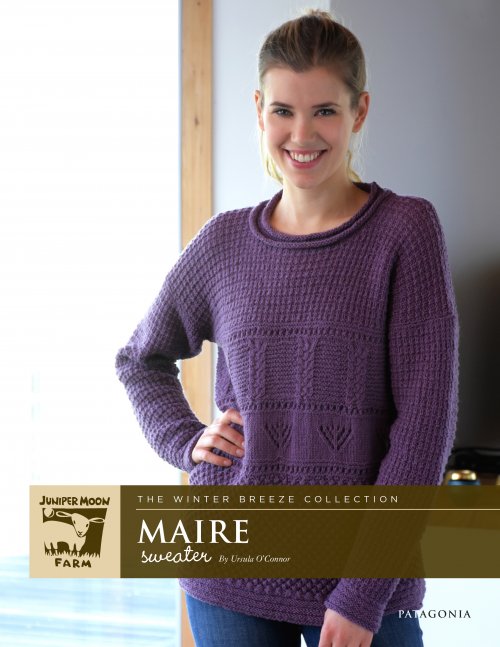 Model photograph of "Maire Sweater"