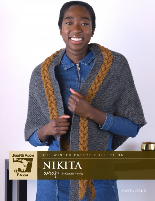 Model photograph of "Nikita Wrap"