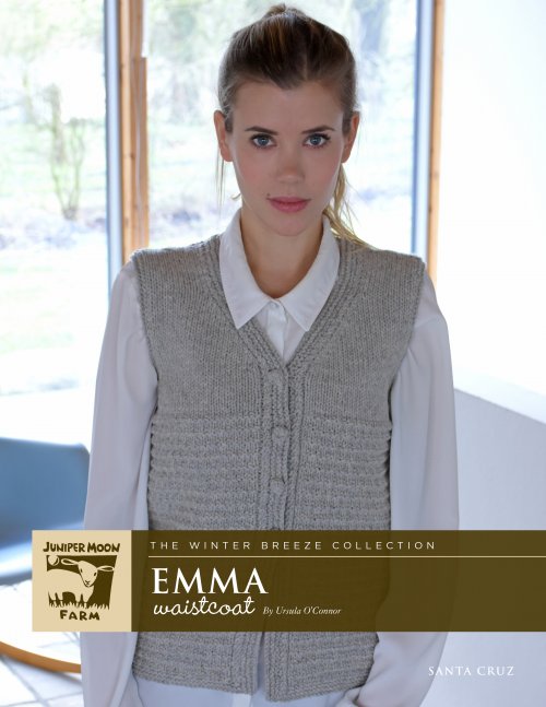 Model photograph of "Emma Waistcoat"