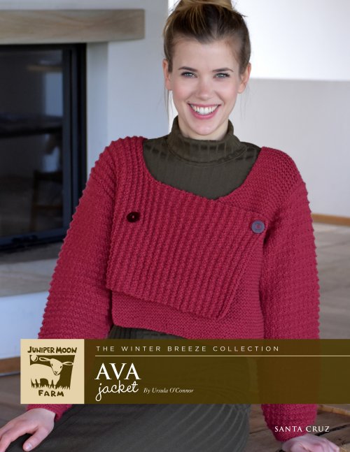 Model photograph of "Ava Jacket"