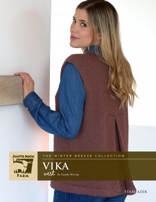 Model photograph of "Vika Vest"