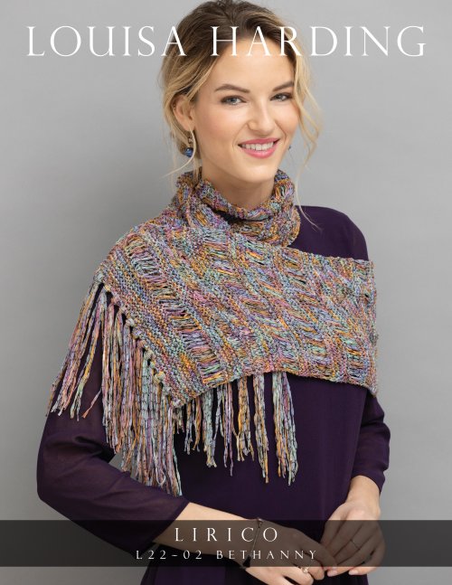 Model photograph of "Bethanny Scarf"