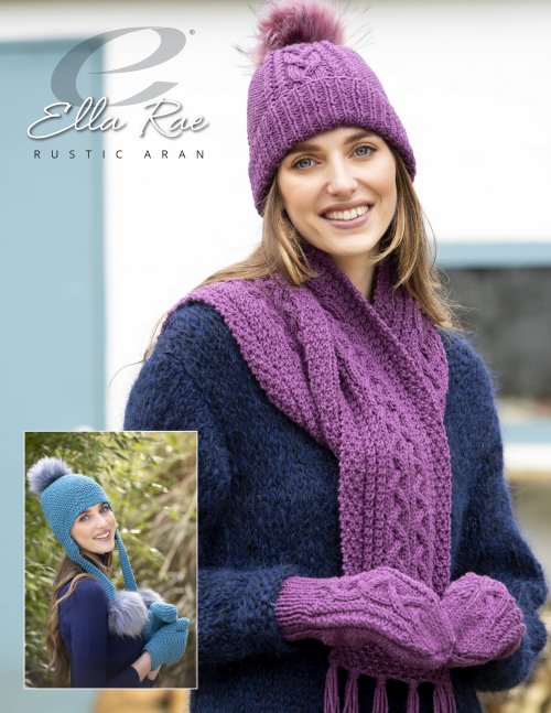 image preview of design 'Lara Hats, Mitts & Scarf Sets'
