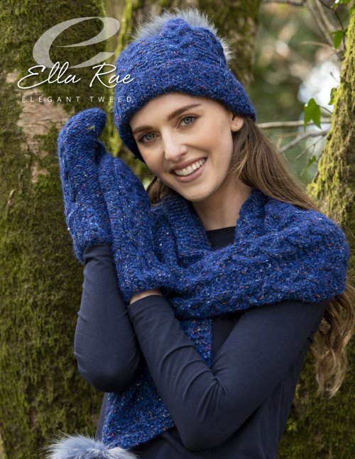 image preview of design 'Una Hat, Scarf & Mitts'