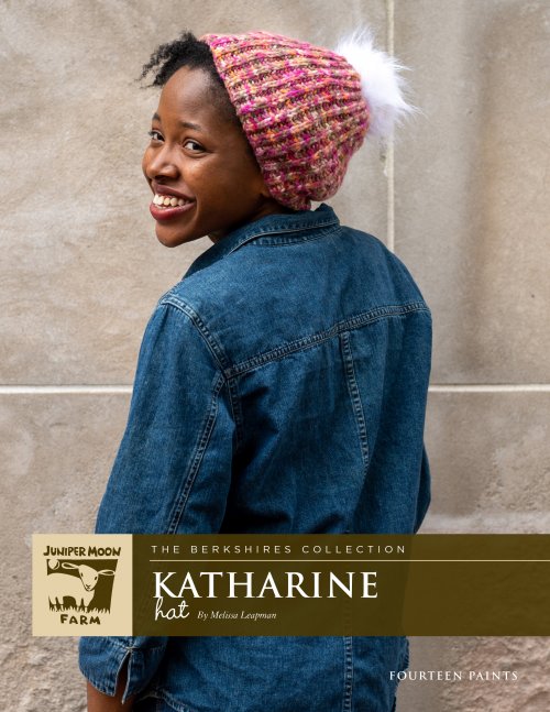 Model photograph of "Katharine Hat"