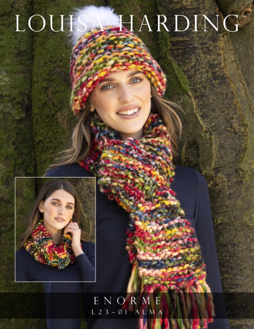 image preview of design 'Alma Hat, Scarf & Cowl'