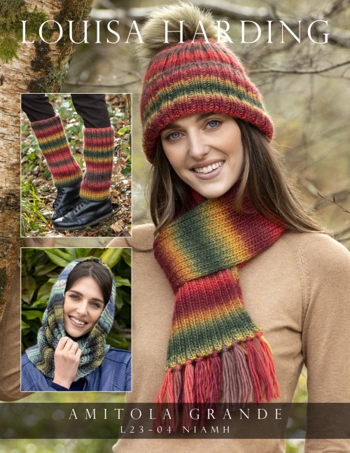 image preview of design 'Niamh Hat, Scarf, Legwarmers & Snood'