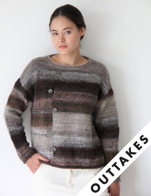 Model photograph of "OUTTAKE - Sweater"