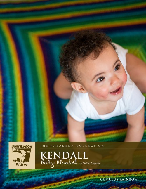 Model photograph of "Kendall Baby Blanket"