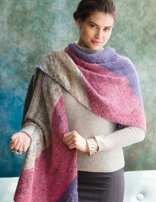 image preview of design 'Striped Shawl'