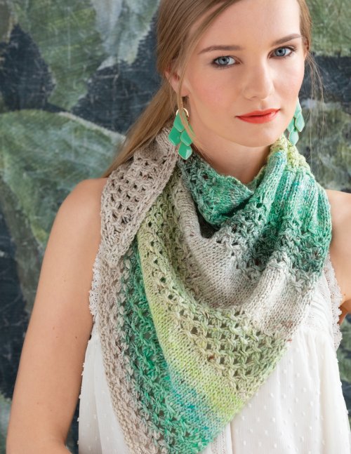 image preview of design 'Triangular Shawl'