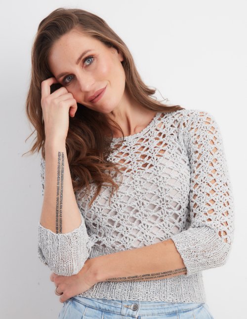 image preview of design 'Betta Crochet Pullover'