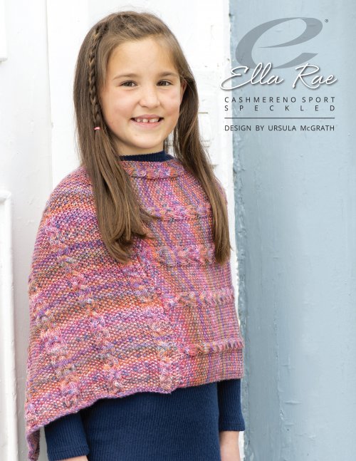 image preview of design 'Daisy Girls Poncho'