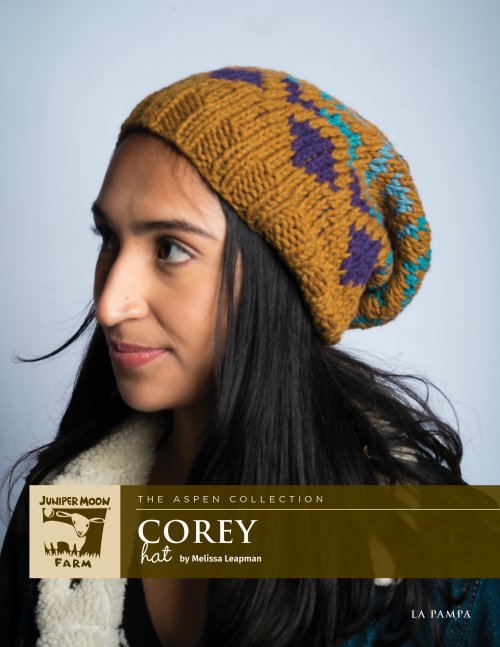 Model photograph of "Corey Hat"