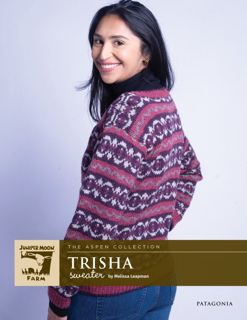 Model photograph of "Trisha Sweater"