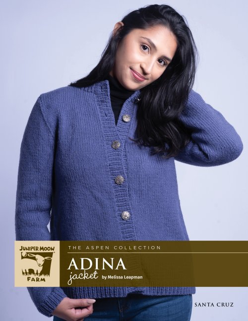 Model photograph of "Adina Jacket"