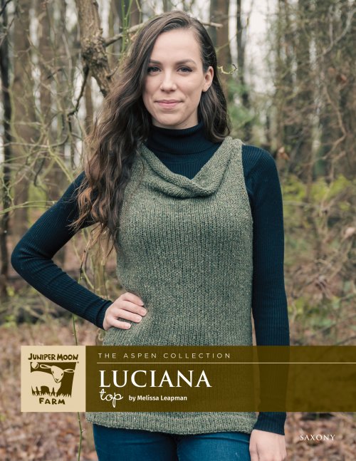 Model photograph of "Luciana Top"