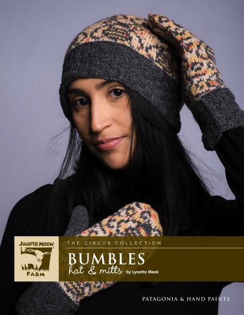 image preview of design 'Bumbles Hat & Mittens'