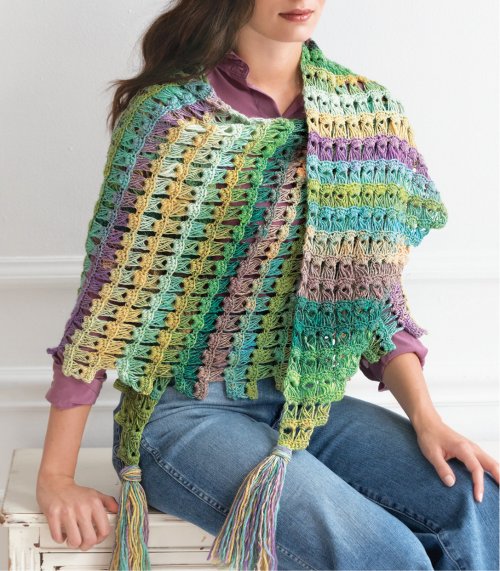 image preview of design 'Broomstick Lace Shawl'